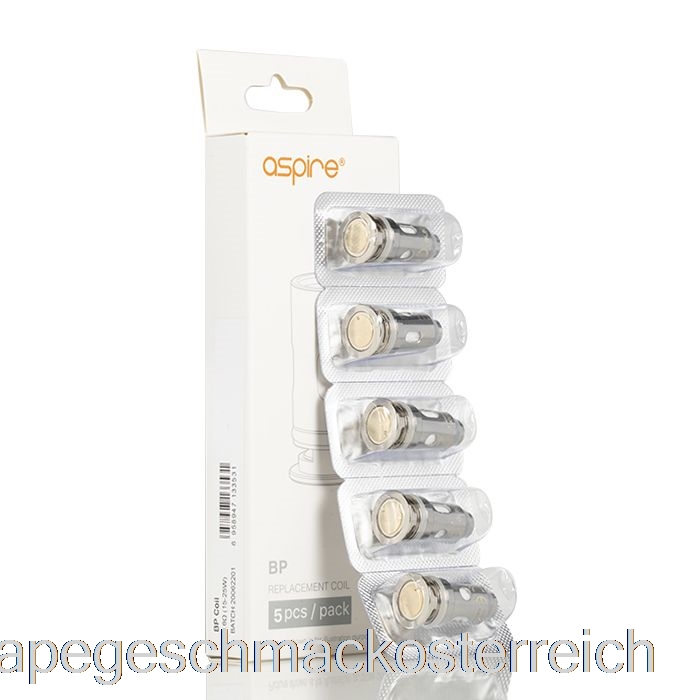 Aspire BP Ersatzspulen 0,6 Ohm Doppelspulen Vape-Geschmack